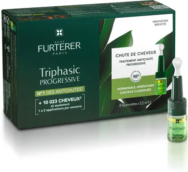 René Furterer Triphasic Progressive Behandeling Tegen Haaruitval 8x5,5ml