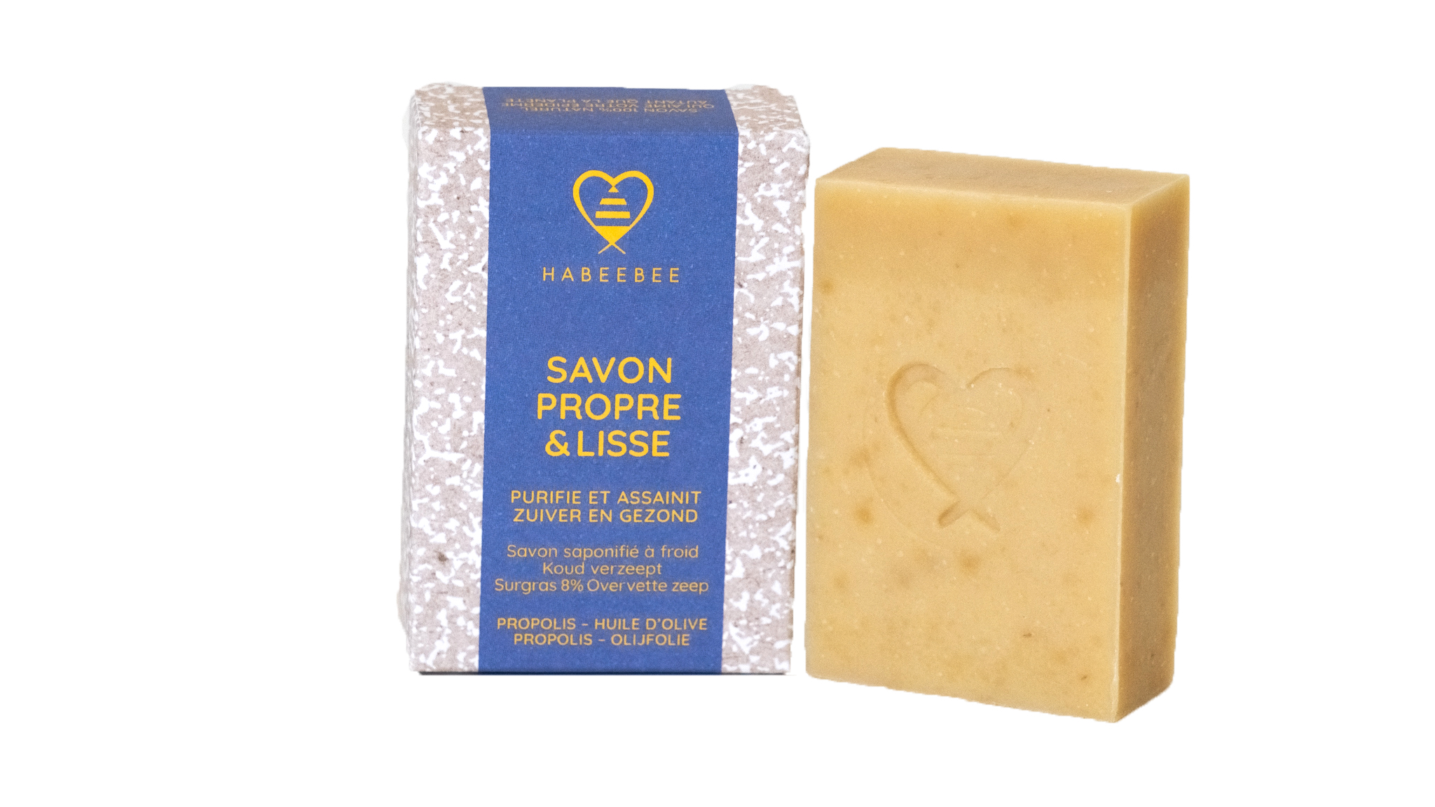 Habeebee Zeep Zuiver En Glad 100 g - HABEEBEE