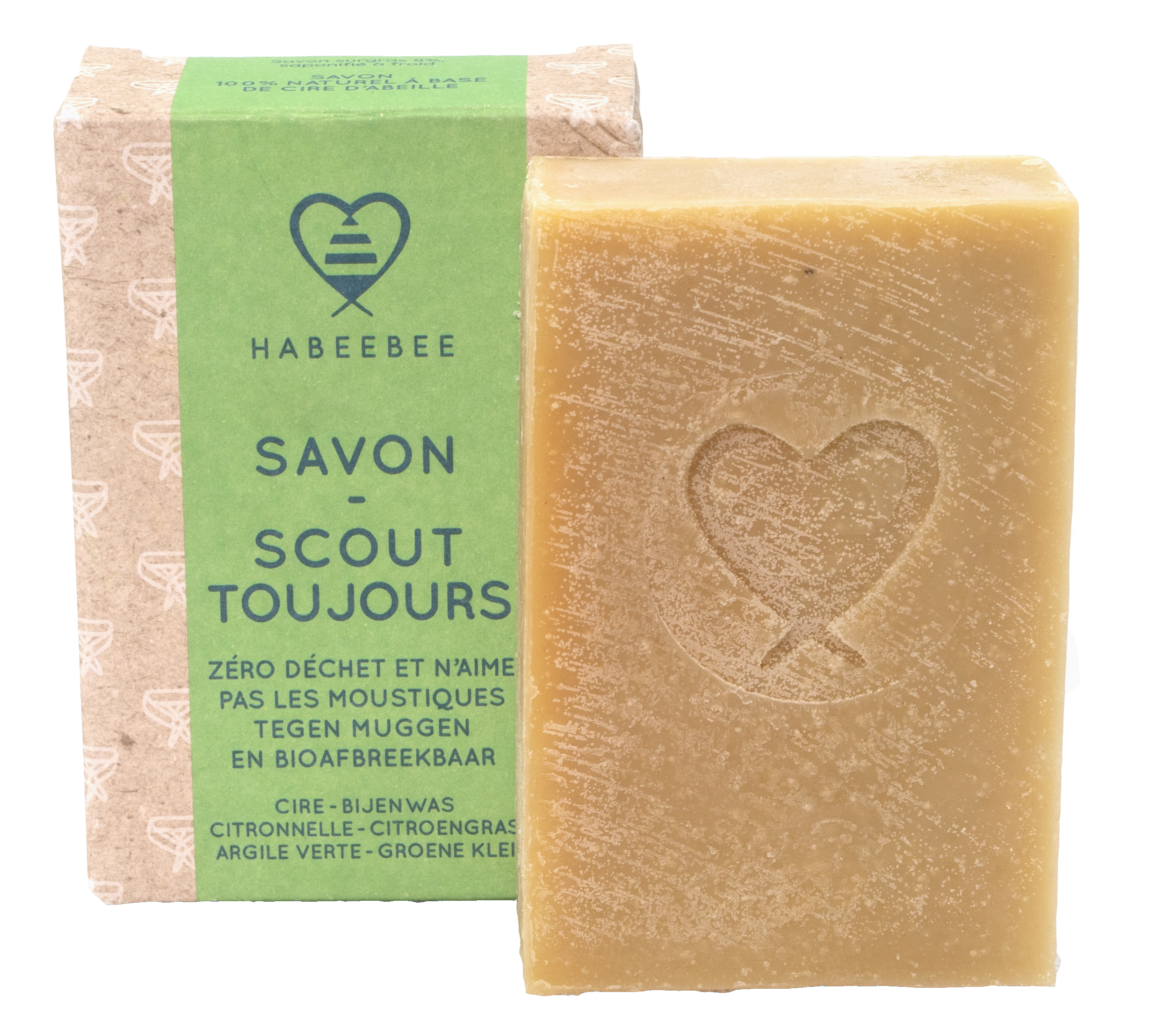 Habeebee Zeep Scout Toujours Biologisch Afbreekbaar 100 g - HABEEBEE
