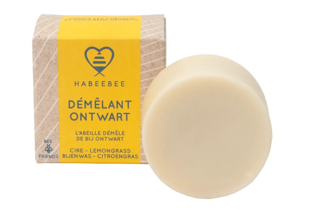 Habeebee Après-Shampooing Solide L'Abeille Démêle 60g