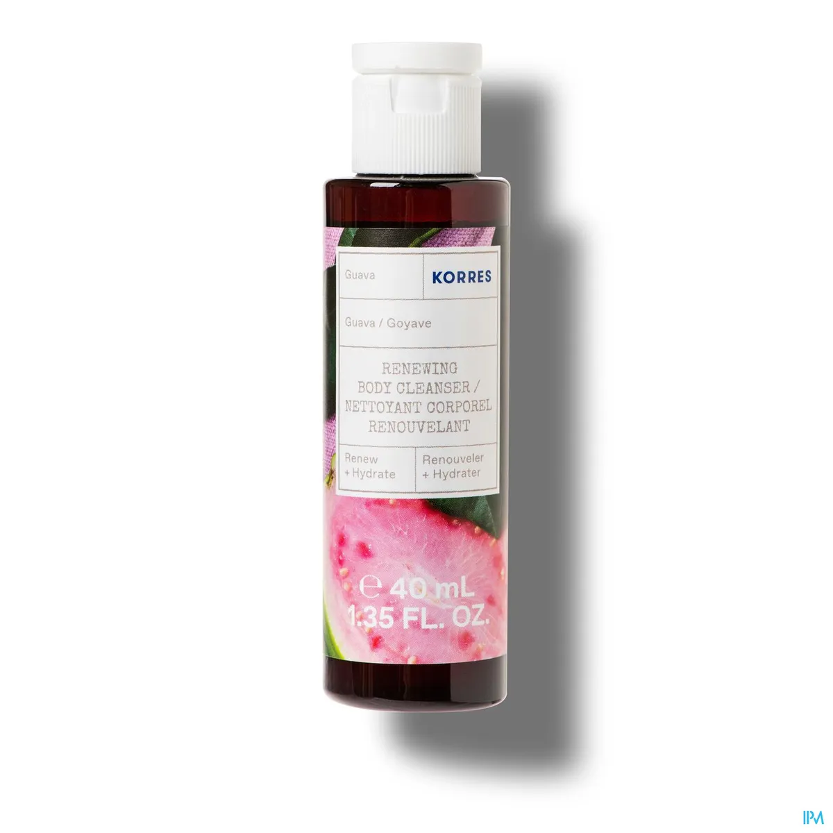 Korres KB Goyave Gel Douche Nettoyant Corporel 40ml