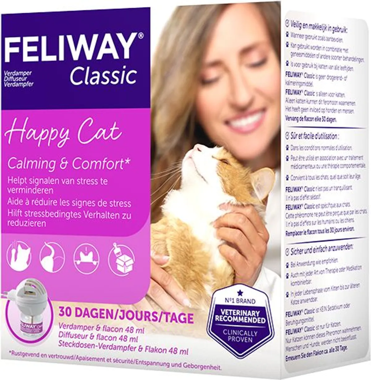 Feliway Classic Kit Demarrage 1mois 48ml