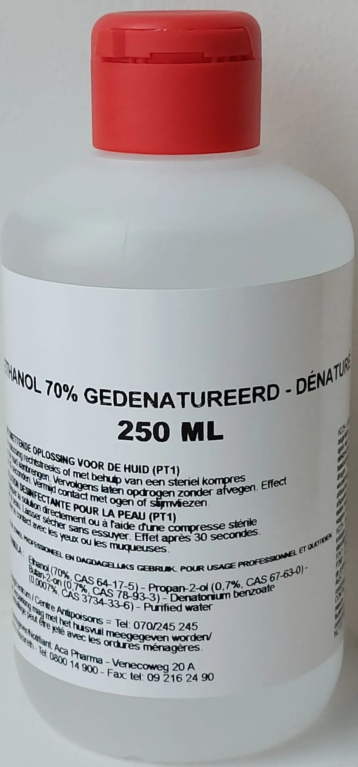 Ethanol gedenatureerd 70% 250ml