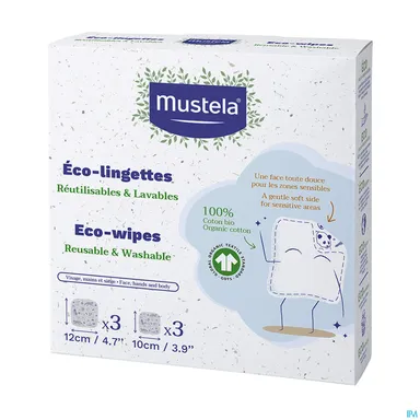 Mustela Eco-Lingettes 6 Pièces