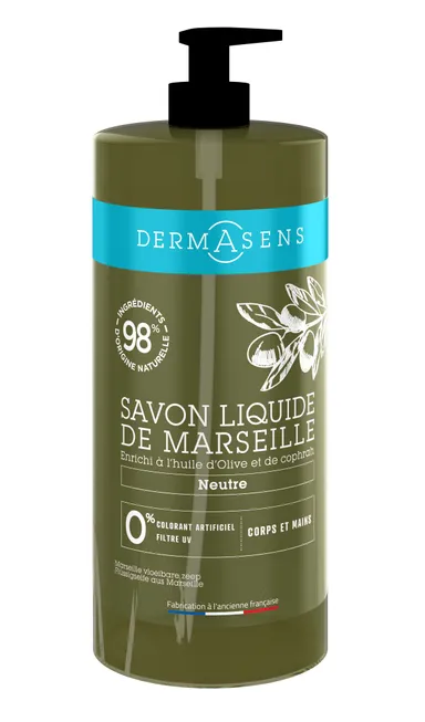 Marque Verte Dermasens Savon De Marseille Neutre 1L