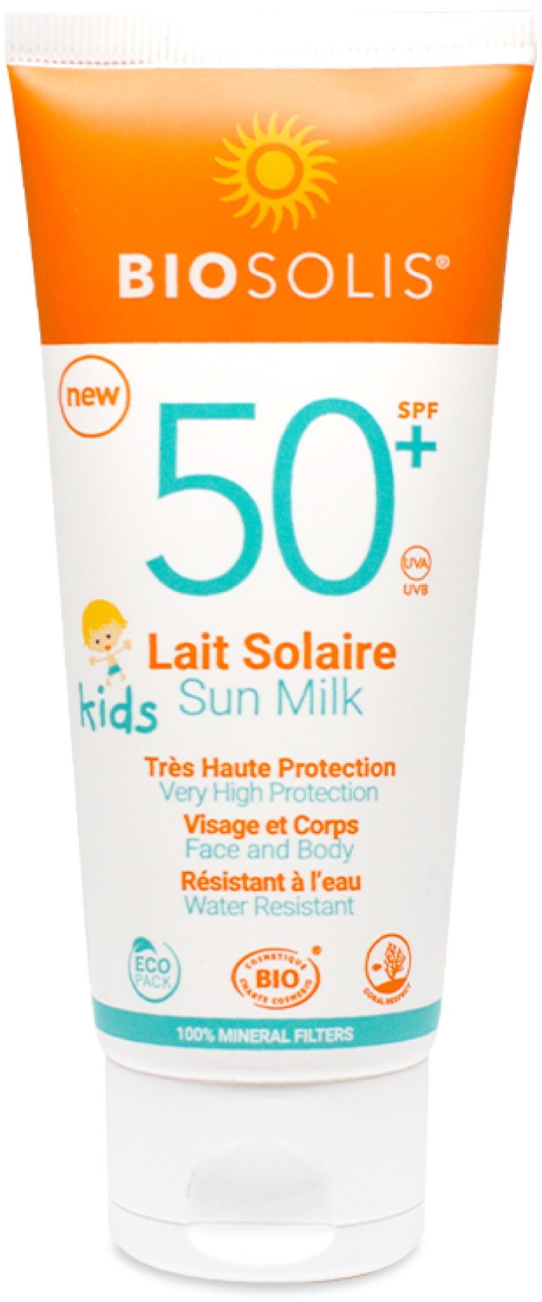Biosolis Zonnemelk Kids SPF50+ 100 ml - Biosolis