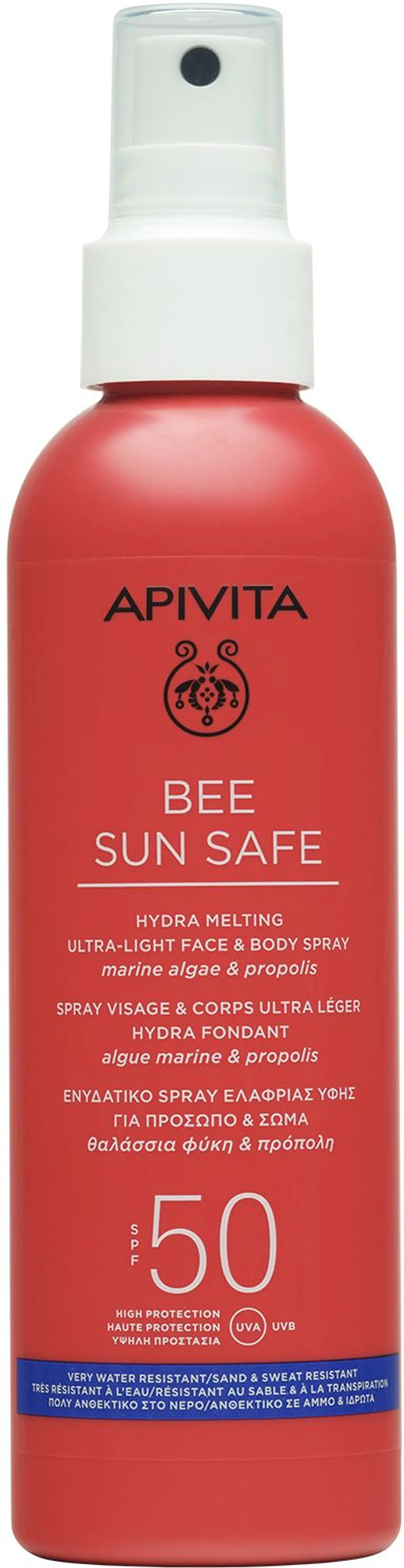 Apivita Hydra Fresh Face & Body Milk Ip50 200ml