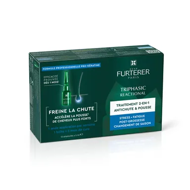 René Furterer Triphasic Reactional Traitement Antichute 12X5Ml