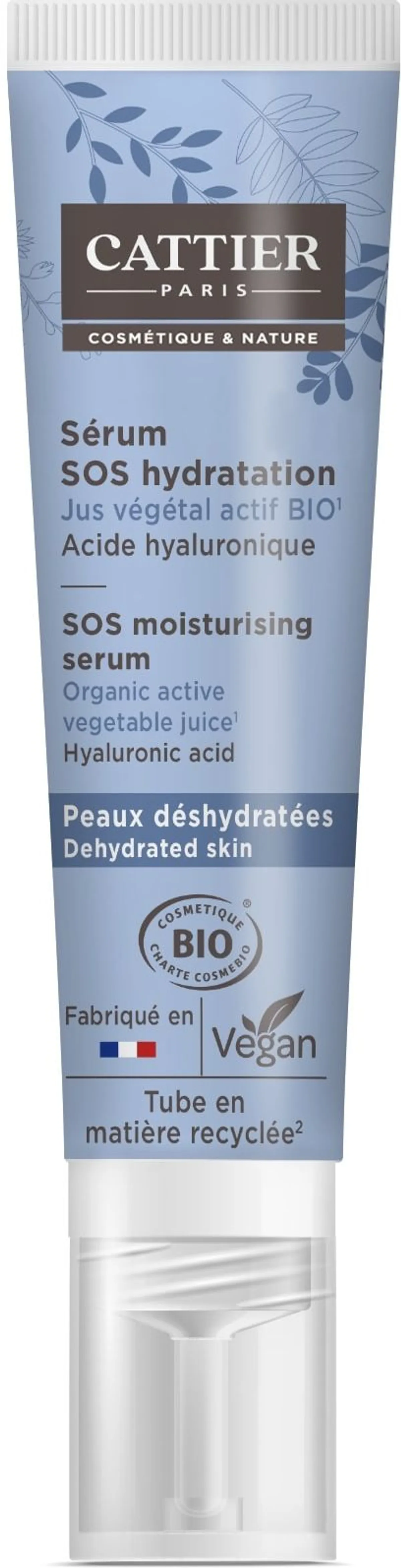 Cattier Serum Sos Hydratatie Bio 30 ml