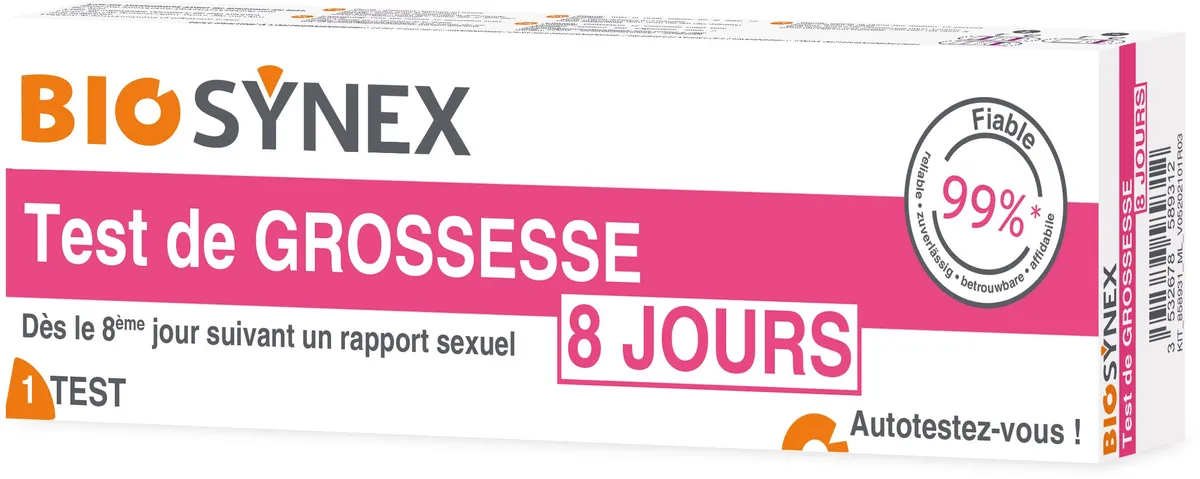 Biosynex Exacto Test Grossesse Précoce 1 Utilisation