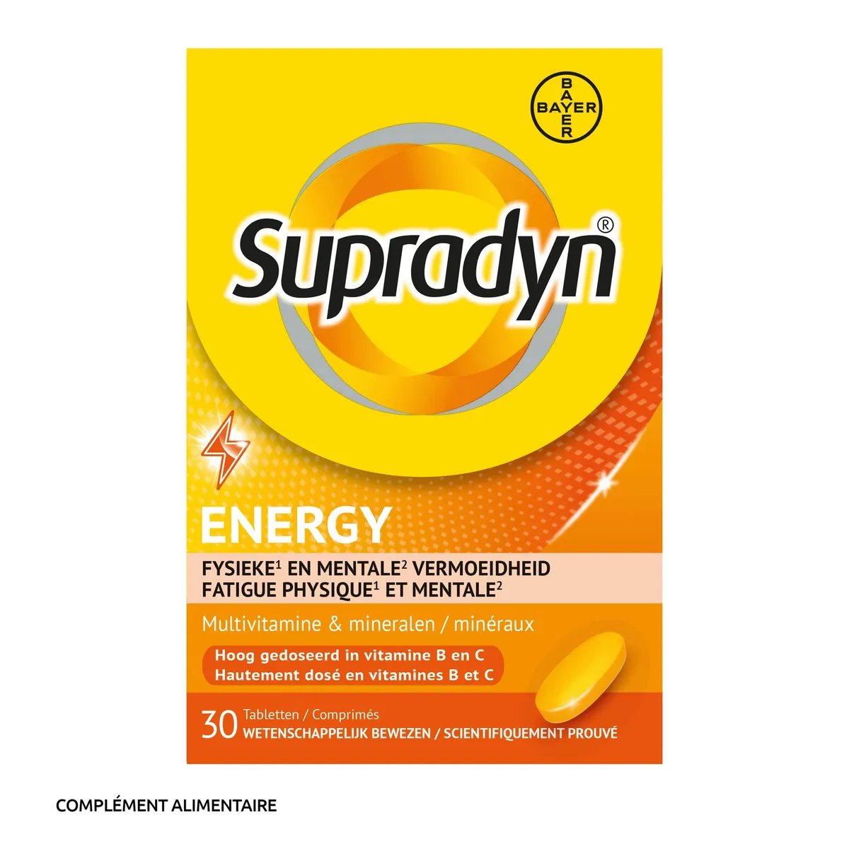 Supradyn Energy 30 Comprimés Nouvelle Formule