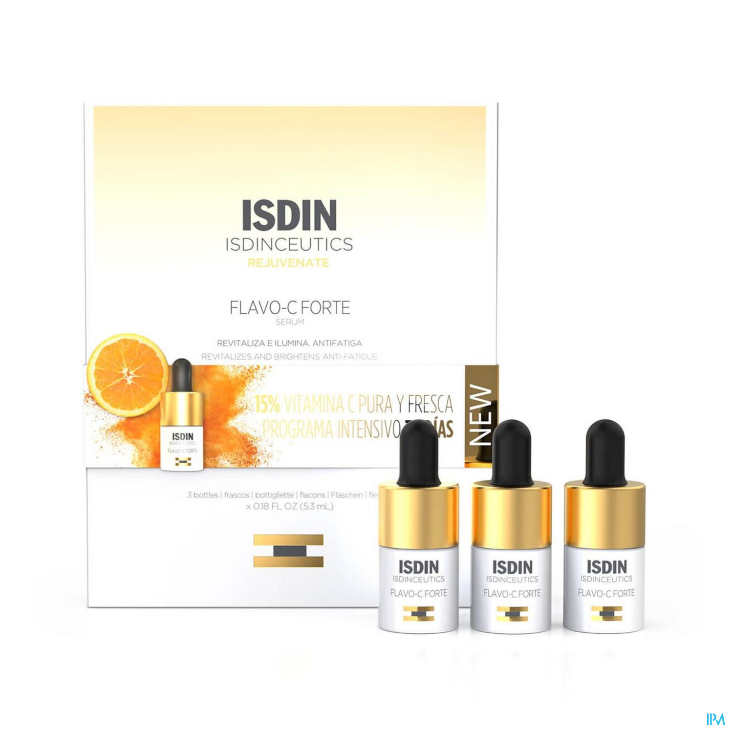 Isdin Isdinceutics Flavo-c Serum Forte 3 x 5,3 ml - ISDIN