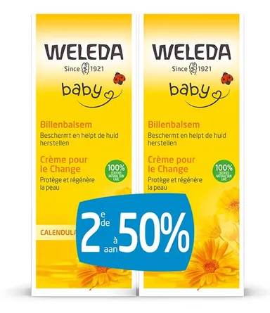 Weleda Baby Baume pour le Change au Calendula Duo 2x75ml