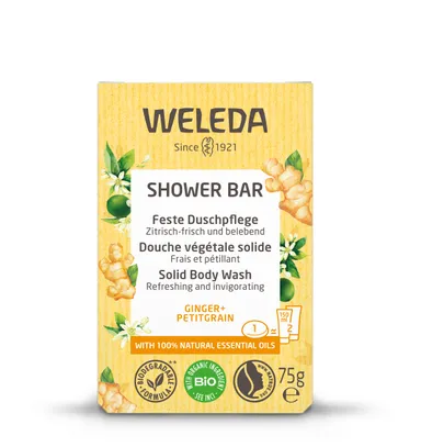 Weleda Shower Bar Gember & Citrus Aurantium 75 g