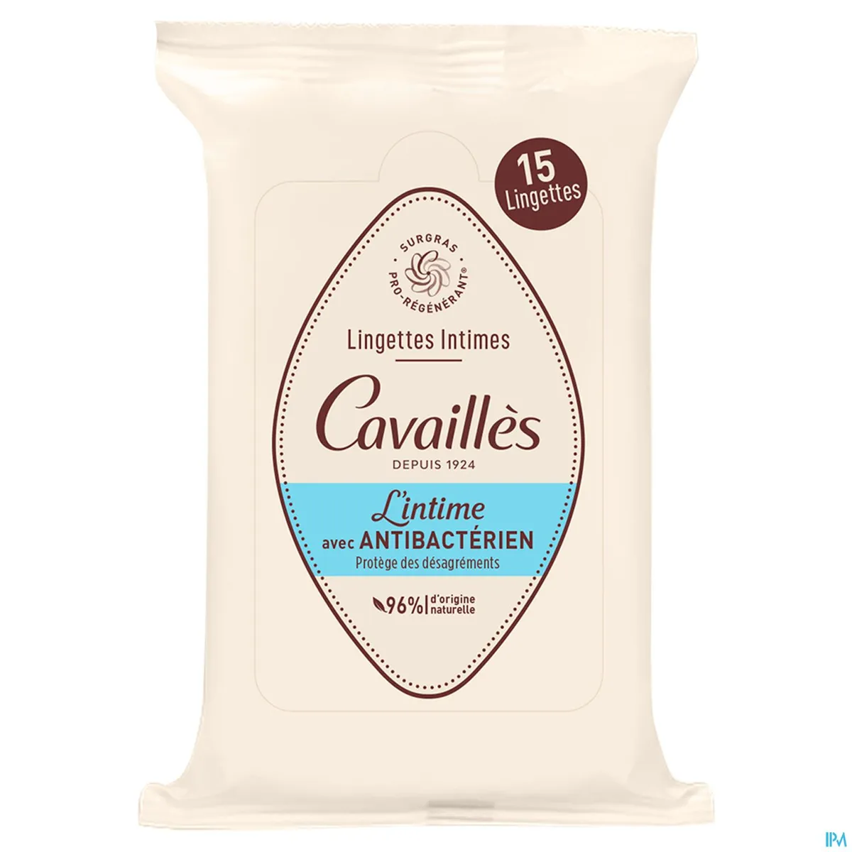 Rogé Cavaillès 15 Lingettes Anti- Bactérien