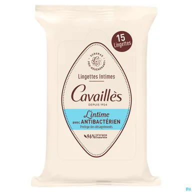 Rogé Cavaillès 15 Lingettes Anti- Bactérien