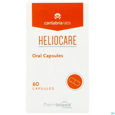 Heliocare Oral Huidbescherming Tegen UVA-UVB 60 Capsules