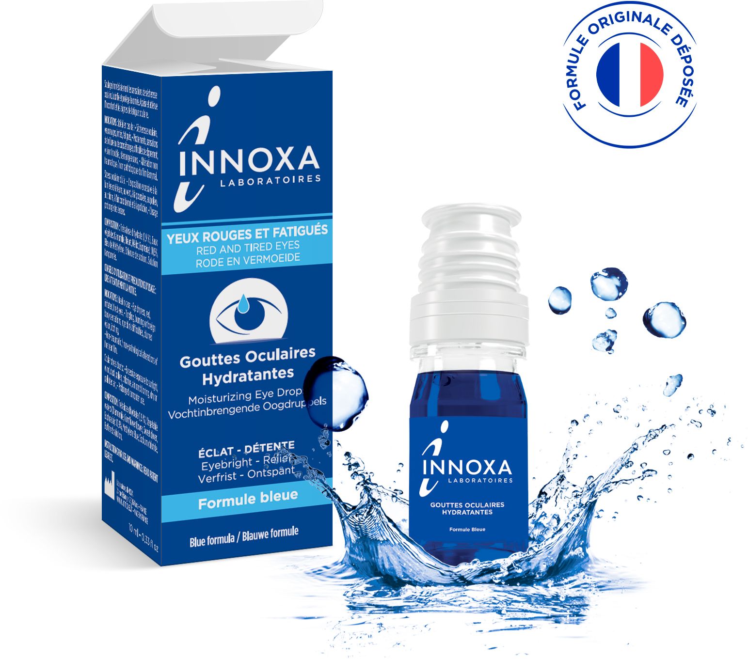 Innoxa Oogdruppels Blauwe Formule 10 ml - Innoxa