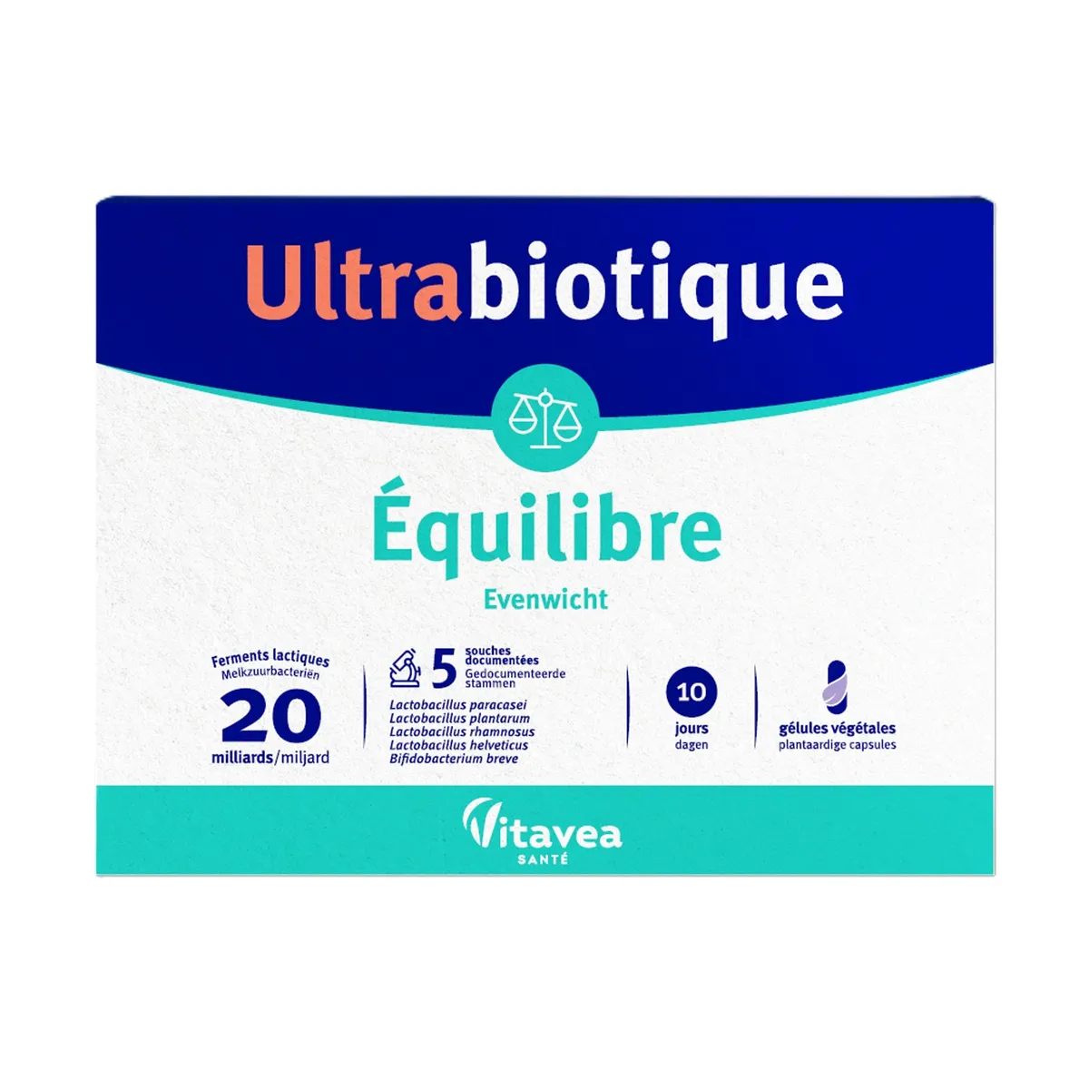 Ultrabiotique Equilibre 10 Jours Capsules