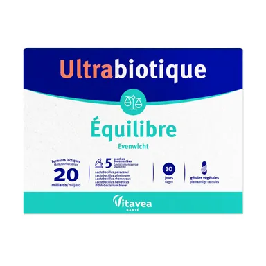 Ultrabiotique Equilibre 10 Jours Capsules