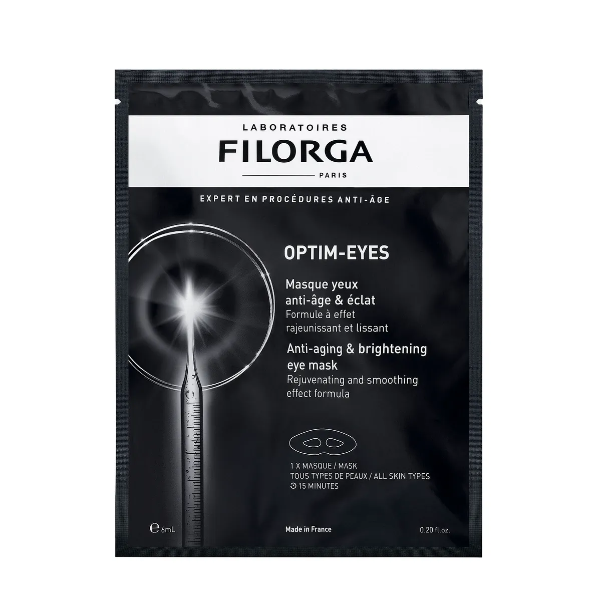 Filorga Optim-Eyes Oogmasker Eéndosisverpakking 6 ml