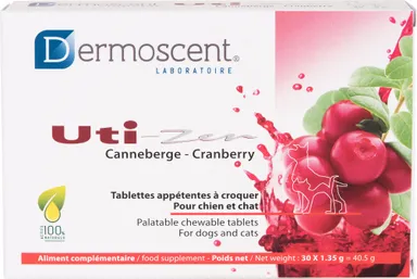 Dermoscent Uti-zen Hond Kat 30 Tabletten