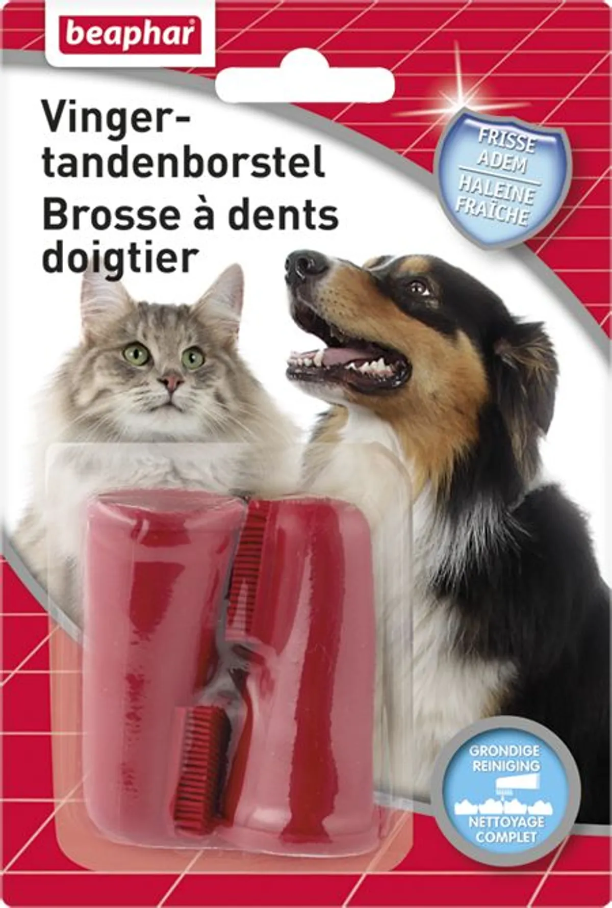 Beaphar Tandenborstel Vingerling 2 Stuks