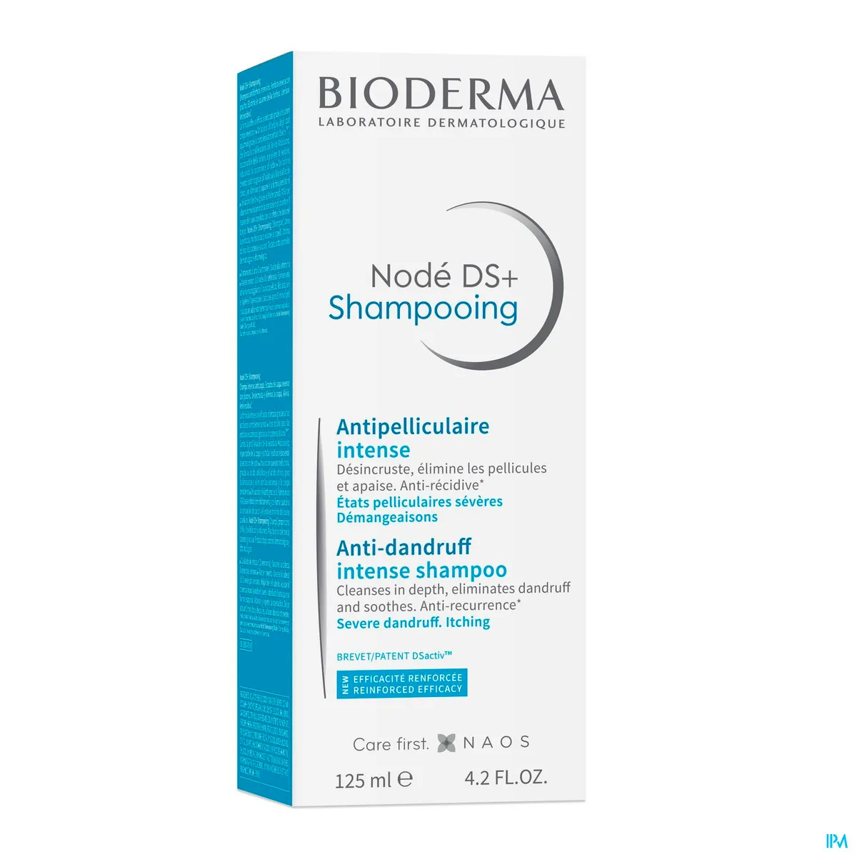 Bioderma Nodé Ds+ Antiroosshampoo Intens 125 ml