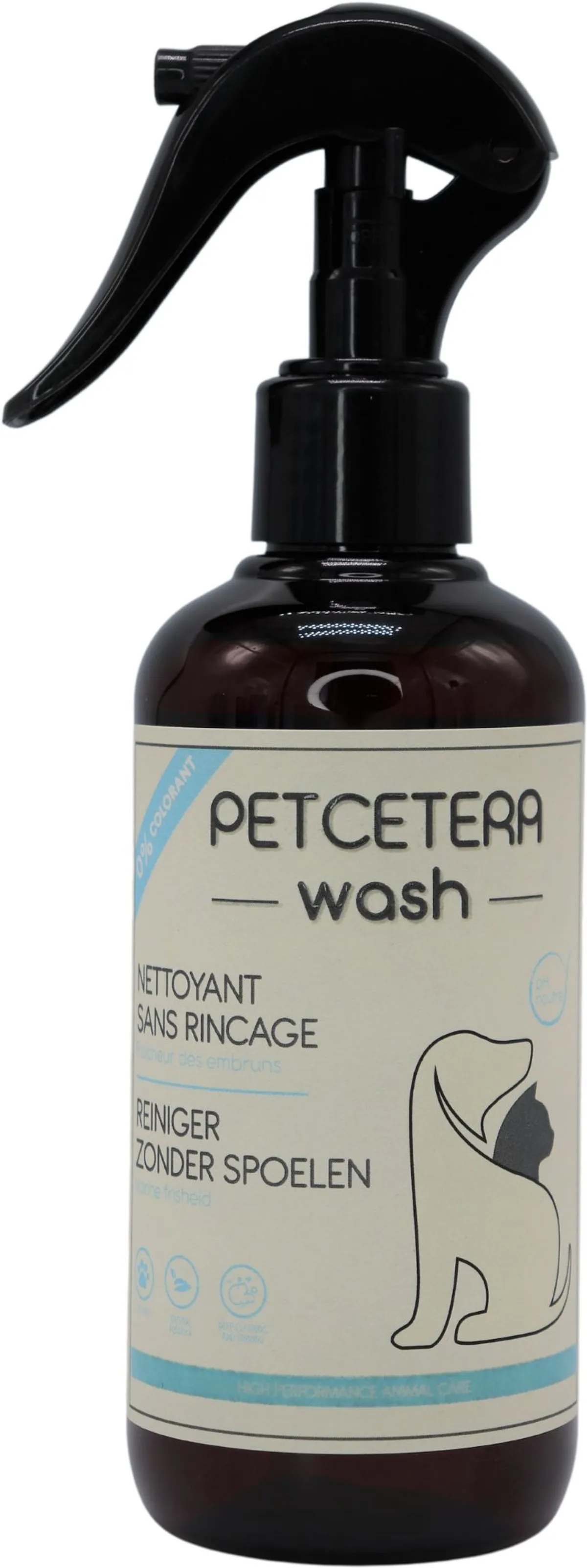 Petcetera Nettoyant Sans Rincage 250ml