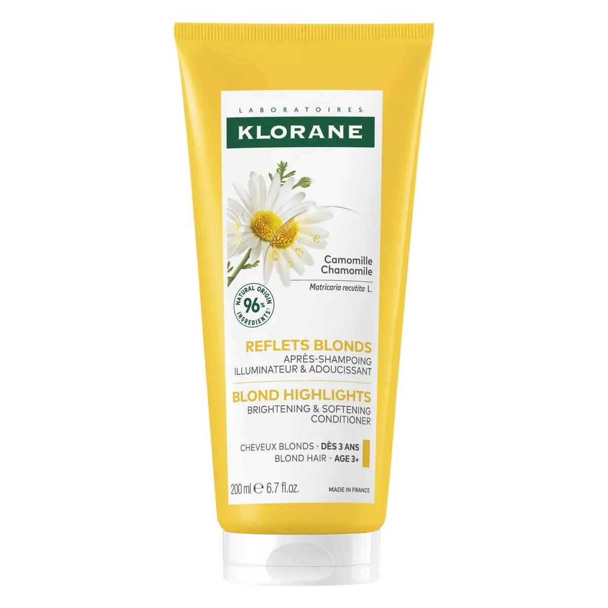 Klorane Camomille Après-Shampooing Reflets Blonds 200Ml