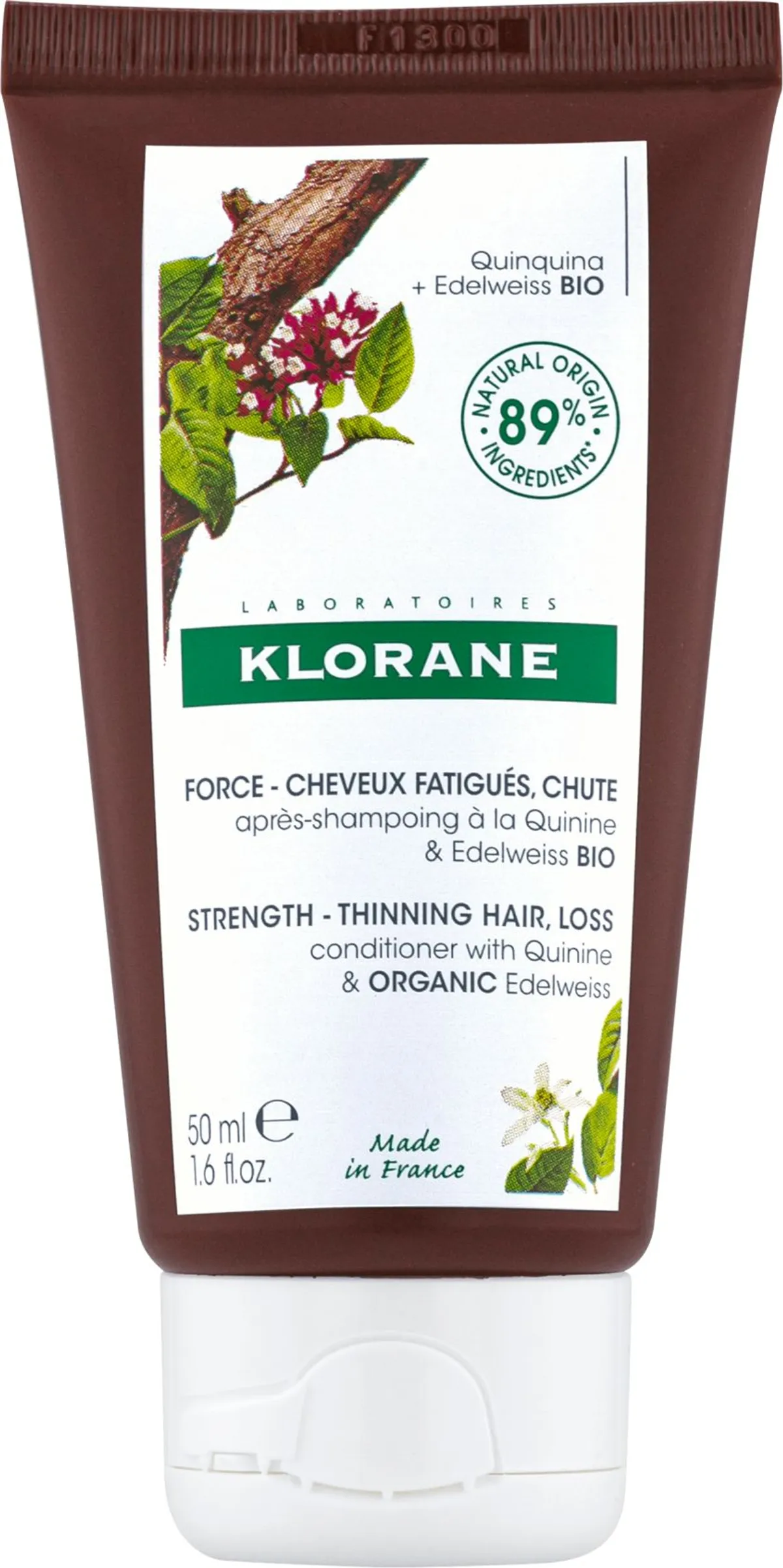 Klorane Kinine En Bio Edelweiss Versterkende & Stimulerende Conditioner 50Ml