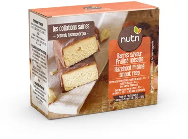Nutricor Barres Praliné Noisette 5X36G