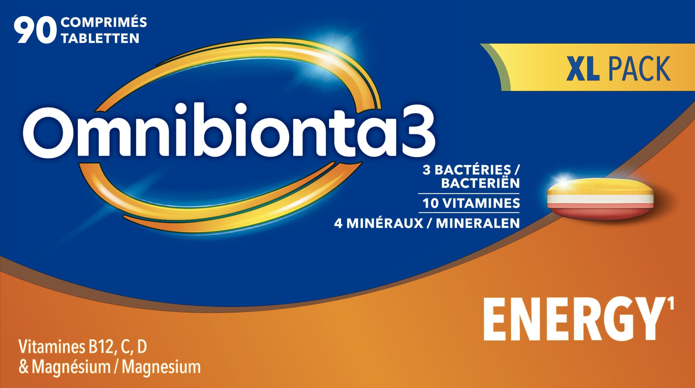 Omnibionta 3 Energy 90 tabletten - Omnibionta