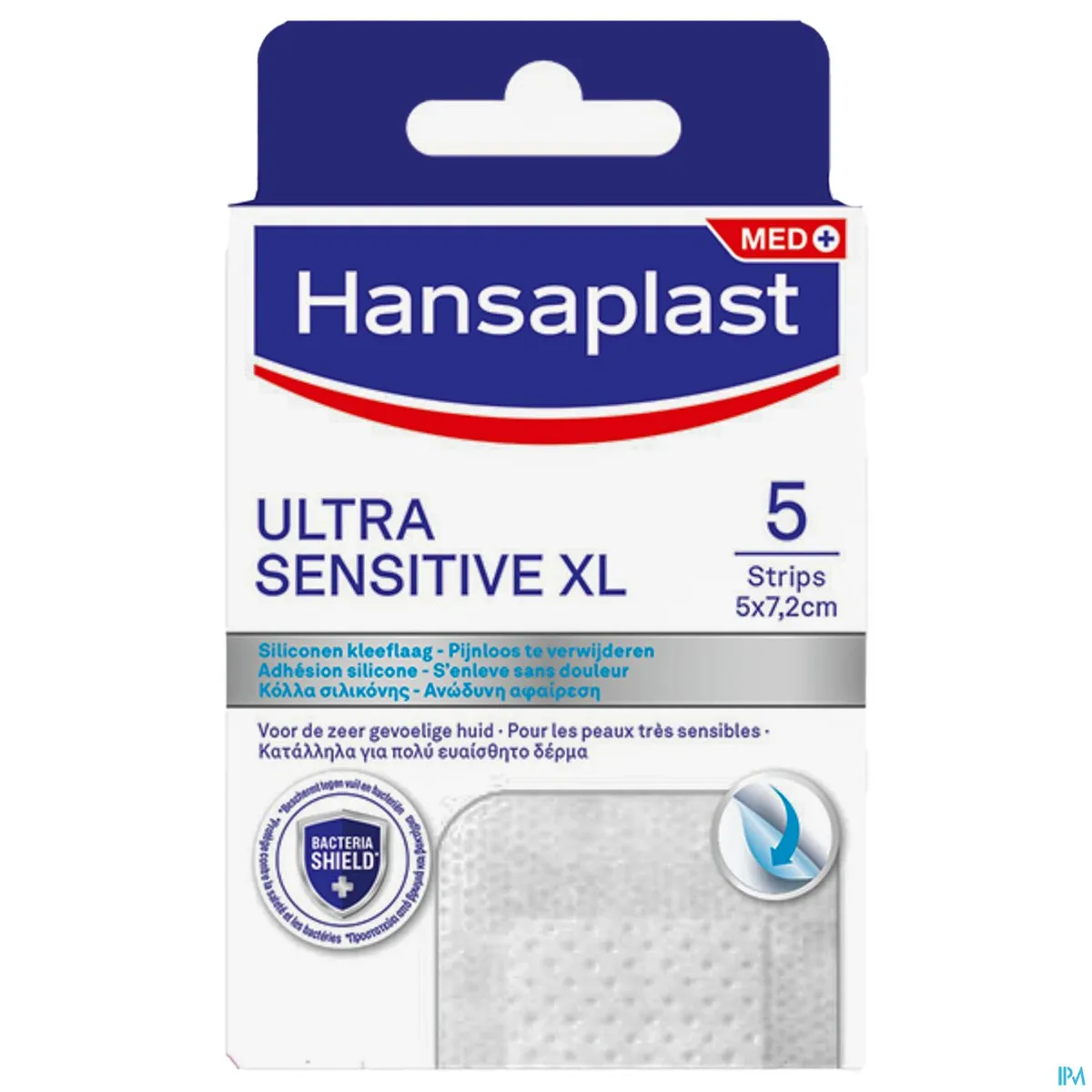 Hansaplast Pleisters Ultra Sensitive XL 5 Stuks