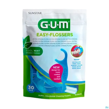 Gum Easy Flossers Flosdraad 30