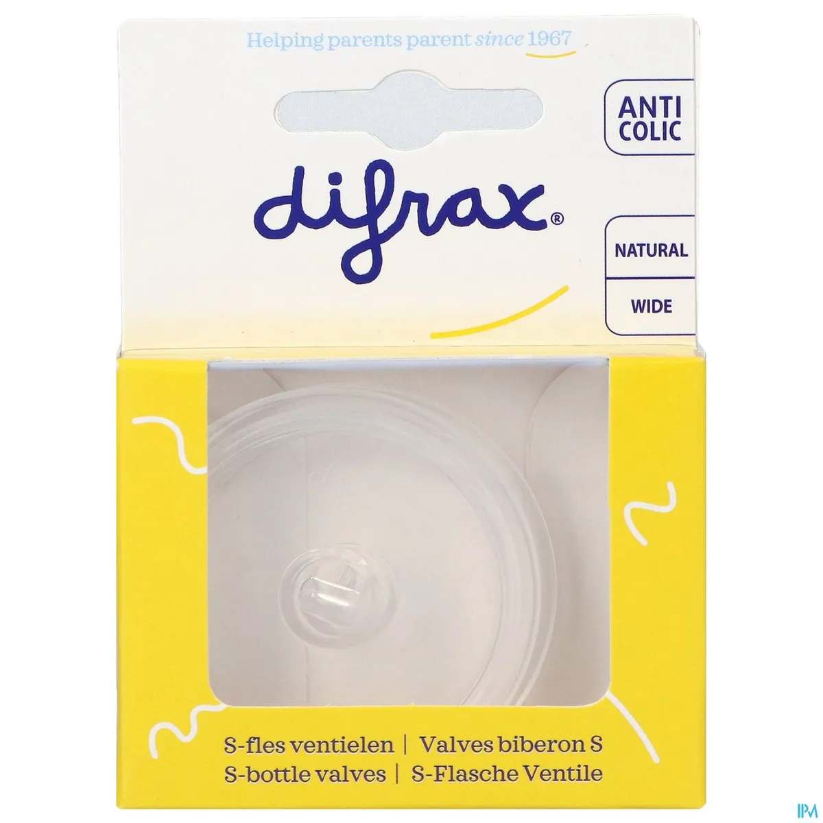 Difrax ventiel zuigfles S