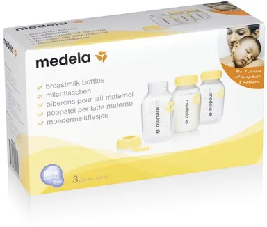 Medela Set 3 Bouteilles Imprimees 150ml