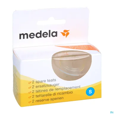 Medela 2 Spenen Silicone Laag Debiet