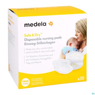 Medela 30 Borstvoedingspads Eenmalig Gebruik