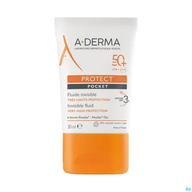 A-Derma Protect Pocket Fluide Invisible Spf50+ 30Ml