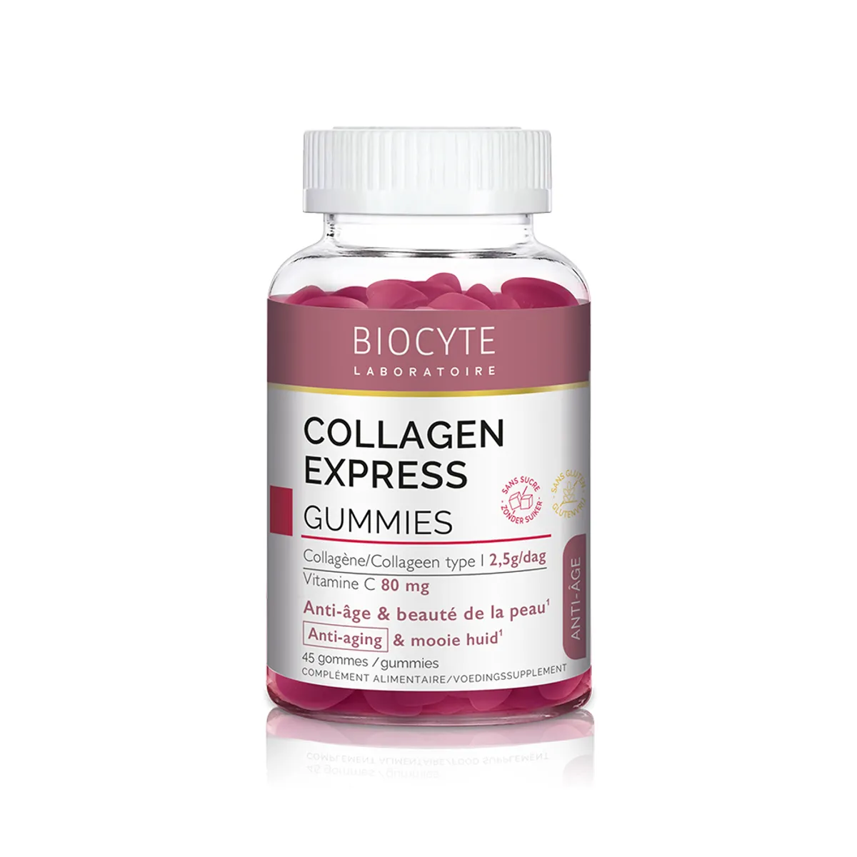 Biocyte Collagen Express Gummies 45 gommes