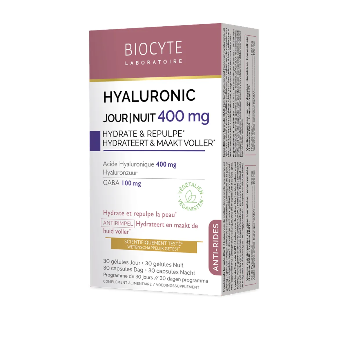 Biocyte Hyaluronic Jour Nuit 400mg
