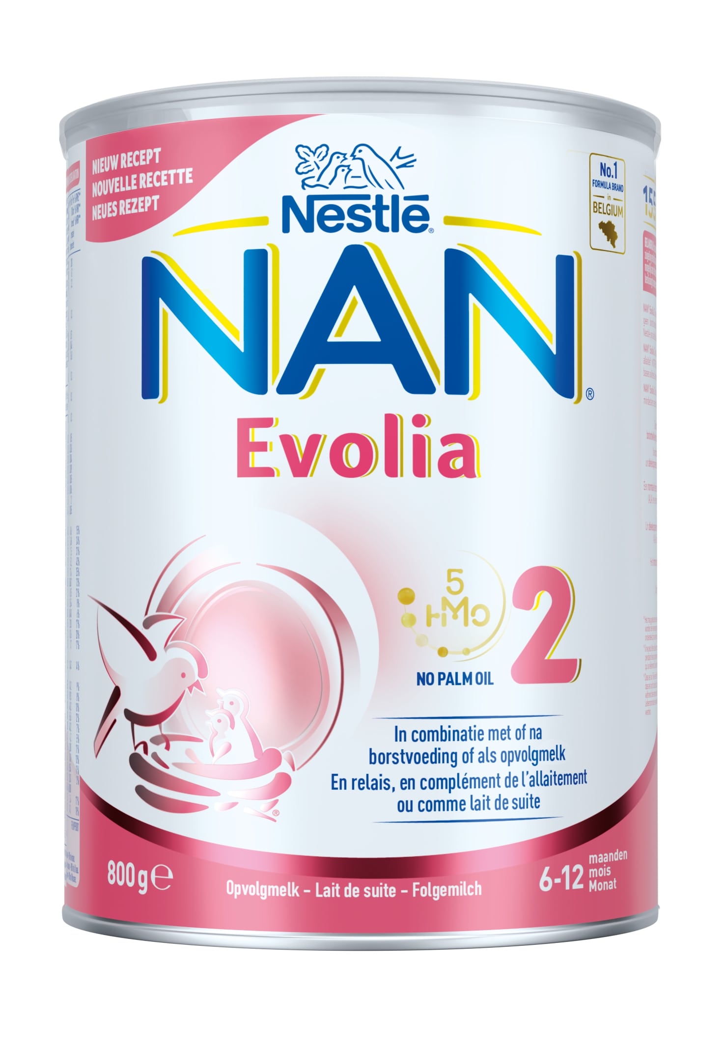 Nestlé Nan Evolia 2 Zuigelingenmelk 6-12 maanden 800 g - NAN