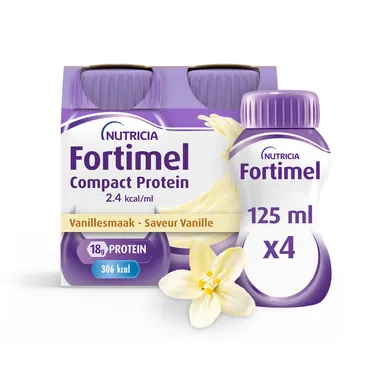 Fortimel Compact Protein 2,4KCal Vanille 4x125ml