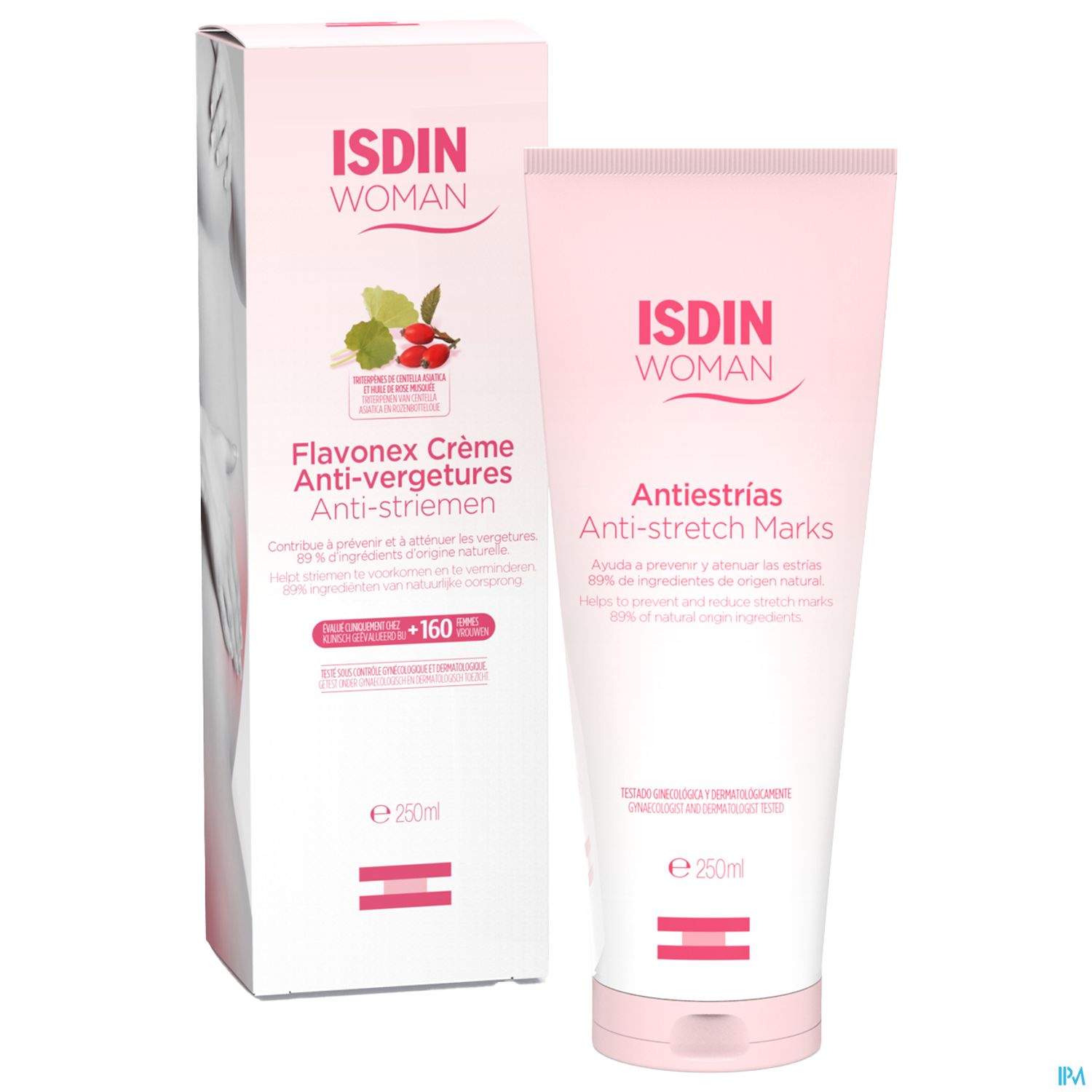 Isdin Woman Flavonex Crème Tegen Striemen 250 ml - ISDIN
