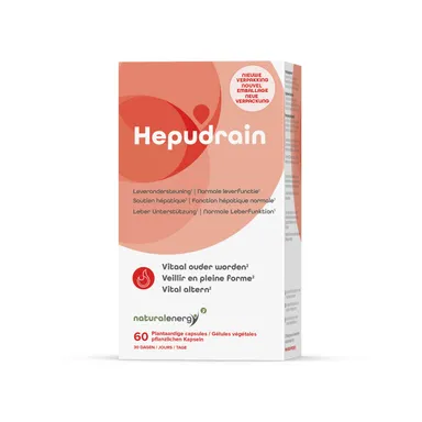 Hepudrain Natural Energy 60 Capsules (Nieuwe Formule)