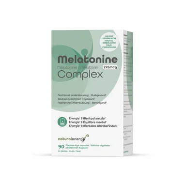 Natural Energy Melatonine Complex 295 MCG 90 Capsules