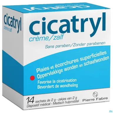 Cicatryl Crème Zakjes 14 x 2 g