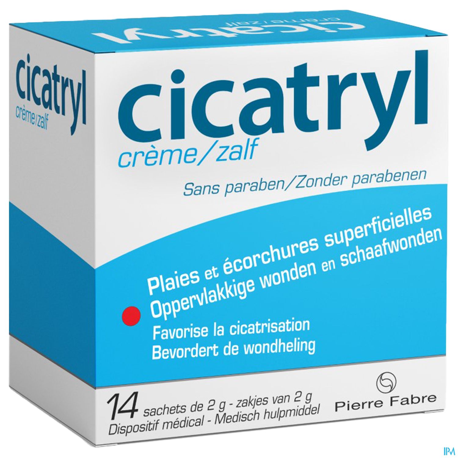 Cicatryl Crème Zakjes 14 x 2 g - Pierre Fabre Sante