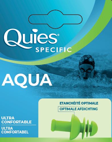 Quies Oorbescherming Aquaplug 1 Paar - Quies